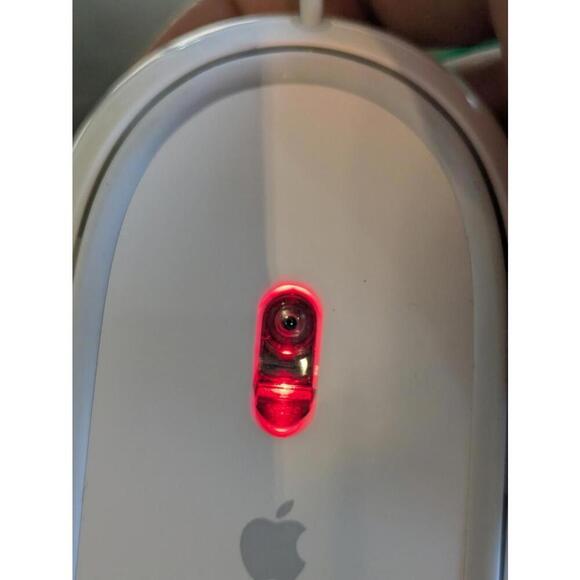 OEM APPLE A1152 Mouse USB WHITE Genuine Wired - Excellent Condition - Picture 4 of 4